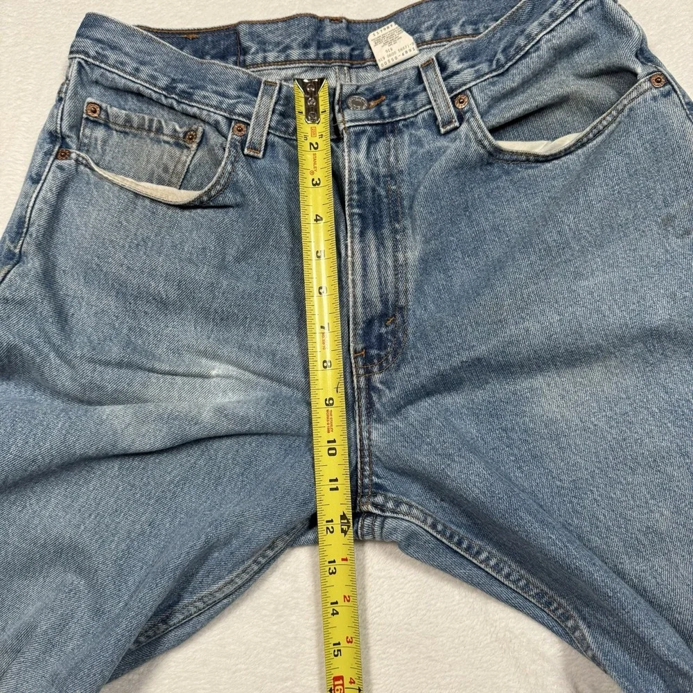 Vtg Levi's 550 Jeans Men 34x32(31) Relaxed Fit Tapered Leg‎ Blue Denim 2000 Y2K